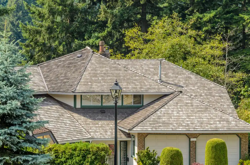 the top of the house with nice window